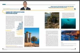 Turizm Fakültesi Dekanı Prof. Dr. Şefik Okan MERCAN’ın Platin Dergisi Haziran Sayısında Çanakkale turizmiyle ilgili yazısı yayımlanmıştır.