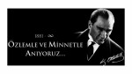 10 KASIM ATATÜRK'Ü ANMA TÖRENİ