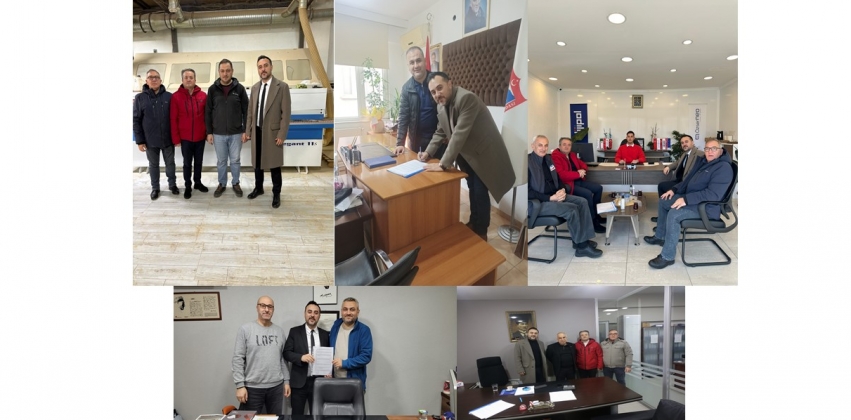 YENİCE MYO MÜDÜRLÜĞÜNDEN YENİCE İLÇESİ ÖZEL SEKTÖR ZİYARETLERİ