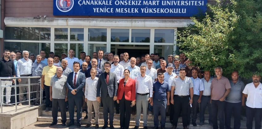 YENİCE MYO'DA KAMPÜS-KÖY AKADEMİSİ PROJESİ TOPLANTISI