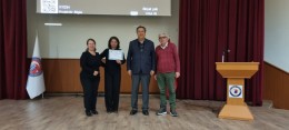 Universidad Nacional Autonoma De Mexico Üniversitesi Öğretim Üyesi Prof. Dr. Angelica Maria Terrazas Garcia Ziraat Fakültesinde Seminer Verdi
