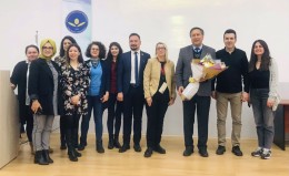 Ziraat Fakültesi Dekanı Prof. Dr. Murat Şeker Dünya Su Günü Etkinlikleri Kapsamında Ezine MYO da Seminer Verdi
