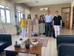 Bulgaristan Tarım Akademisi Yöneticilerinden Ziraat Fakültesi Dekanına Ziyaret