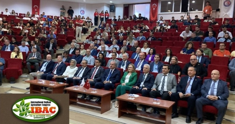 Ziraat Fakültesi Ev Sahipliğinde I. International Balkan Agriculture Congress Gerçekleşti