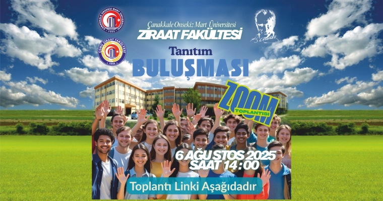 ZIRAAT FAKÜLTESİ TANITIM TOPLANTISI