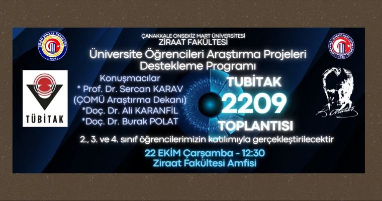 TÜBİTAK 2209 Bilgilendirme Toplantısı