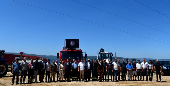Rektör Erenoğlu, Yangınla Mücadelede Görev Alan ÇOMÜ Personeliyle Bir Araya Geldi