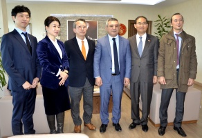 Kore Heyetinden Rektör Acer’e Ziyaret fotoğraf 10