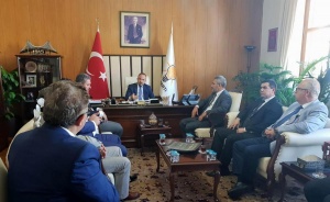 Rekt&ouml;r Prof. Dr. Acer, AK Parti Grup Başkan Vekili Av. B&uuml;lent Turan&rsquo;ı Ziyaret Etti fotoğraf 2