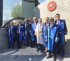 Rekt&ouml;r Prof. Dr. Acer, 2018-2019 Y&uuml;ksek&ouml;ğretim Akademik Yılı A&ccedil;ılış T&ouml;renine Katıldı fotoğraf 2