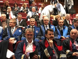 Rekt&ouml;r Prof. Dr. Acer, 2018-2019 Y&uuml;ksek&ouml;ğretim Akademik Yılı A&ccedil;ılış T&ouml;renine Katıldı fotoğraf 4