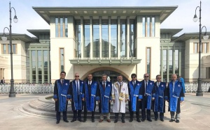 Rekt&ouml;r Prof. Dr. Acer, 2018-2019 Y&uuml;ksek&ouml;ğretim Akademik Yılı A&ccedil;ılış T&ouml;renine Katıldı fotoğraf 1