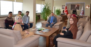 Doğu Batı Topluluğu’ndan Rektör Acer’e Ziyaret fotoğraf 2