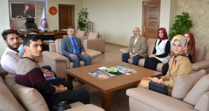 Doğu Batı Topluluğu’ndan Rektör Acer’e Ziyaret fotoğraf 1