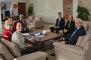 Çanakkale Lions Kulübü Yönetiminden Rektör Prof. Dr. Sedat Murat’a Ziyaret fotoğraf 2