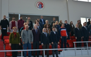 T&uuml;rkiye &Uuml;niversite Sporları Federasyonu Voleybol İkinci Lig Grup Birinciliği M&uuml;sabakaları &Ccedil;OM&Uuml; Evsahipliğinde Başladı fotoğraf 4