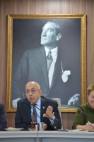 &Ccedil;OM&Uuml; Rekt&ouml;r&uuml; Prof. Dr. Sedat Murat, &Ouml;ğrenci Topluluklarının Başkanlarıyla Buluştu fotoğraf 4