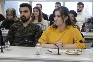 &Ccedil;OM&Uuml; Rekt&ouml;r&uuml; Prof. Dr. Sedat Murat, &Ouml;ğrenci Topluluklarının Başkanlarıyla Buluştu fotoğraf 9