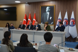 &Ccedil;OM&Uuml; Rekt&ouml;r&uuml; Prof. Dr. Sedat Murat, &Ouml;ğrenci Topluluklarının Başkanlarıyla Buluştu fotoğraf 2