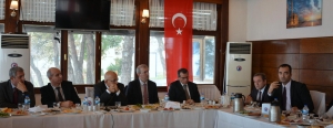 ÇOMÜ Rektörü Prof. Dr. Sedat Murat Kaymakamlarla Bir Araya Geldi fotoğraf 5
