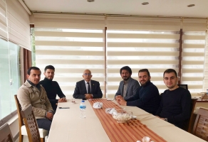 Gen&ccedil; Ensar Vakfı&rsquo;ndan &Ccedil;OM&Uuml; Rekt&ouml;r&uuml; Prof. Dr. Sedat Murat&rsquo;a Ziyaret fotoğraf 1