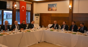 ÇOMÜ Rektörü Prof. Dr. Sedat Murat, Belediye Başkanlarıyla Bir Araya Geldi fotoğraf 6