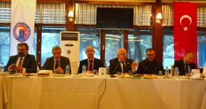 ÇOMÜ Rektörü Prof. Dr. Sedat Murat, Belediye Başkanlarıyla Bir Araya Geldi fotoğraf 2