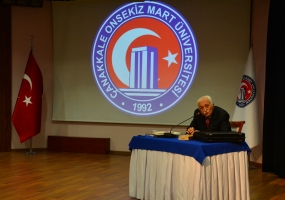 ÇOMÜ’de Tarih, Kültür ve Edebiyat Konulu Konferans Gerçekleşti fotoğraf 6