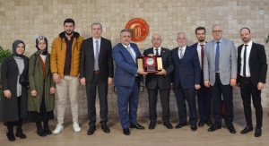 Batı Trakya Türkleri Dayanışma Derneği’nden ÇOMÜ Rektörü Prof. Dr. Sedat Murat’a Ziyaret fotoğraf 1