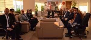 Batı Trakya Türkleri Dayanışma Derneği’nden ÇOMÜ Rektörü Prof. Dr. Sedat Murat’a Ziyaret fotoğraf 6