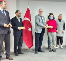 &ldquo;Yunus Emre&rsquo;nin Diliyle Yazmak&rdquo; &Ouml;yk&uuml; Yarışmasının &Ouml;d&uuml;l T&ouml;reni D&uuml;zenlendi fotoğraf 16