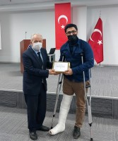 &ldquo;Yunus Emre&rsquo;nin Diliyle Yazmak&rdquo; &Ouml;yk&uuml; Yarışmasının &Ouml;d&uuml;l T&ouml;reni D&uuml;zenlendi fotoğraf 27