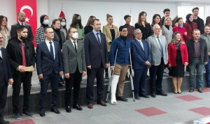 &ldquo;Yunus Emre&rsquo;nin Diliyle Yazmak&rdquo; &Ouml;yk&uuml; Yarışmasının &Ouml;d&uuml;l T&ouml;reni D&uuml;zenlendi fotoğraf 22