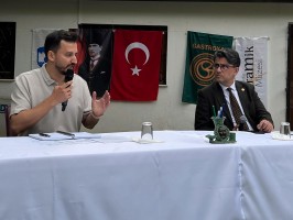 Gastroya S&ouml;yleşilerinin İlk Konuğu Rekt&ouml;r Erenoğlu fotoğraf 1