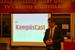 KampüsCast ÇOMÜ Kurumsal İletişim Direktörlüğü Bünyesinde Açıldı fotoğraf 3