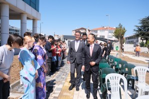 Japonya İstanbul Başkonsolosluğu ve &Ccedil;OM&Uuml;&rsquo;den Dostluk ve Akademik İş Birliği Mesajı fotoğraf 1
