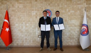 &Ccedil;OM&Uuml; ile Eğitim Sağlık ve Bilimsel Araştırma Vakfı Arasında İş Birliği Protokol&uuml; İmzalandı fotoğraf 1