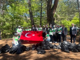 Orman Benim Etkinliği Kapsamında Salihler Baraj Göleti Çevresinde Temizlik Seferberliği fotoğraf 1