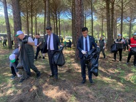 Orman Benim Etkinliği Kapsamında Salihler Baraj Göleti Çevresinde Temizlik Seferberliği fotoğraf 2