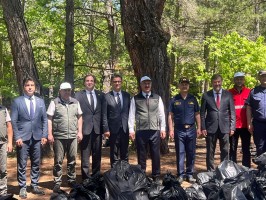 Orman Benim Etkinliği Kapsamında Salihler Baraj Göleti Çevresinde Temizlik Seferberliği fotoğraf 10