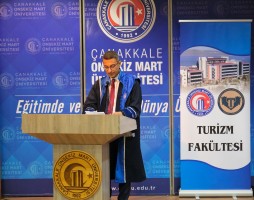 &Ccedil;OM&Uuml; Turizm Fak&uuml;ltesi Mezuniyet T&ouml;reni Ger&ccedil;ekleştirildi fotoğraf 4