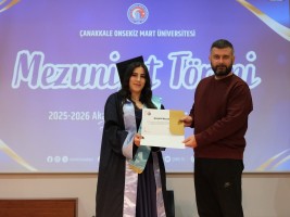 &Ccedil;OM&Uuml; Turizm Fak&uuml;ltesi Mezuniyet T&ouml;reni Ger&ccedil;ekleştirildi fotoğraf 16