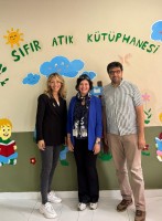 &Ccedil;OM&Uuml;'l&uuml; G&ouml;n&uuml;ll&uuml;lerden Ağak&ouml;y&rsquo;e Sıfır Atık K&uuml;t&uuml;phanesi fotoğraf 3