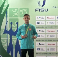 ÇOMÜ Öğrencisi Sefa Emre Okçu Wushu Branşında Dünya İkincisi Oldu fotoğraf 1