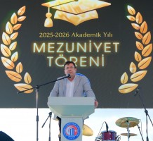 &Ccedil;OM&Uuml; Mezuniyet T&ouml;reni Coşkuyla Ger&ccedil;ekleştirildi fotoğraf 7