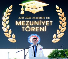 &Ccedil;OM&Uuml; Mezuniyet T&ouml;reni Coşkuyla Ger&ccedil;ekleştirildi fotoğraf 6