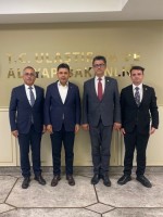 Rekt&ouml;r Erenoğlu&rsquo;ndan Ulaştırma Bakan Yardımcısı Boyraz'a Ziyaret fotoğraf 1
