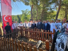 Şehit Tabip Binbaşı Mehmet İsmail Bey Kabri Başında Dualarla Anıldı fotoğraf 2