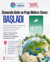 COP31 T&uuml;rkiye İklim Değişikliği Konferansı Proje Bildirim S&uuml;reci Başlamıştır fotoğraf 1