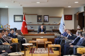 &Uuml;niversiteler Arası Kurul D&ouml;nem Başkanlığı &Ccedil;OM&Uuml;&rsquo;de fotoğraf 1